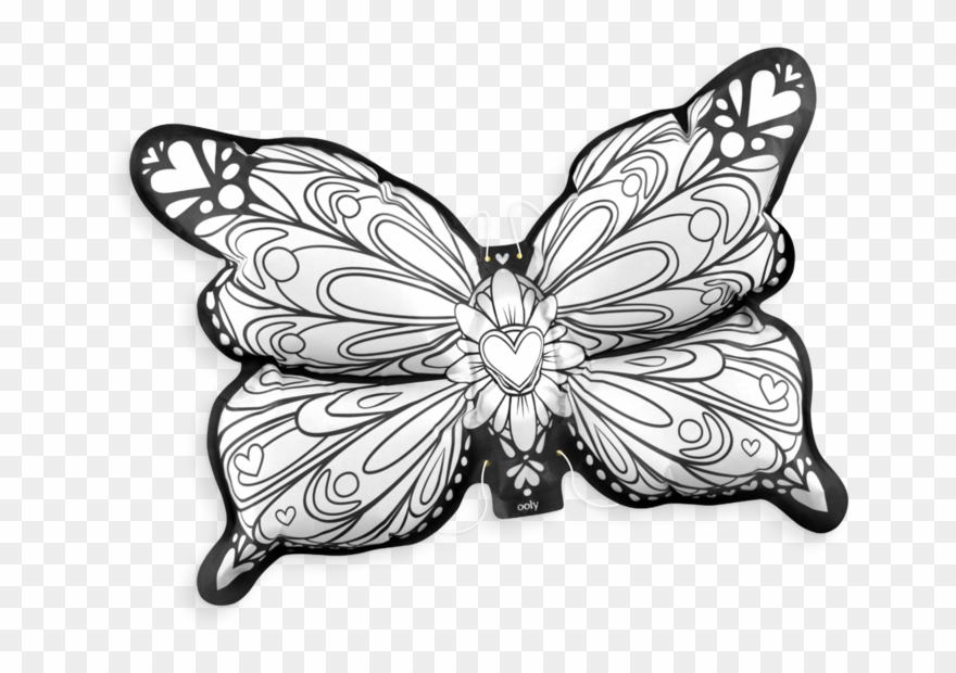 3d Colorables Butterfly Wings - Toy Clipart