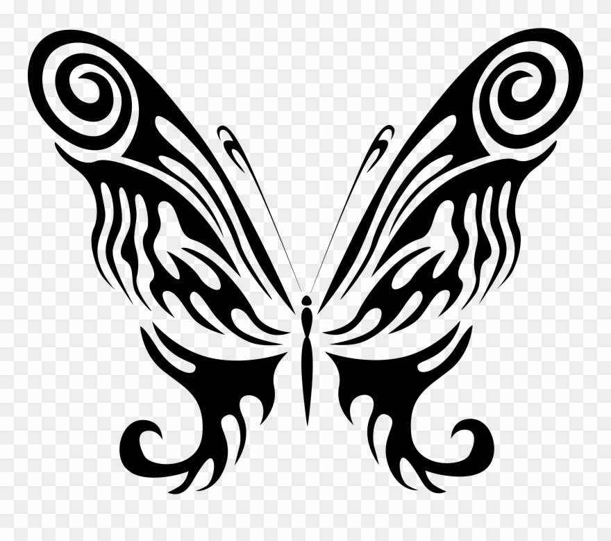 Big Image - Butterfly 9 Ornament (round) Clipart