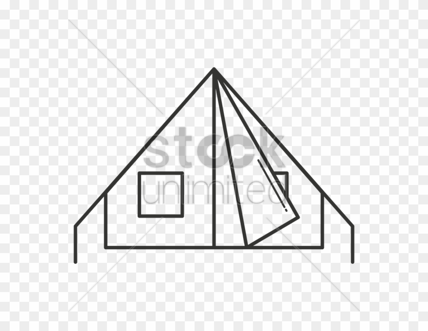 Tent Clipart Tent Camping Clip Art - Tent - Png Download