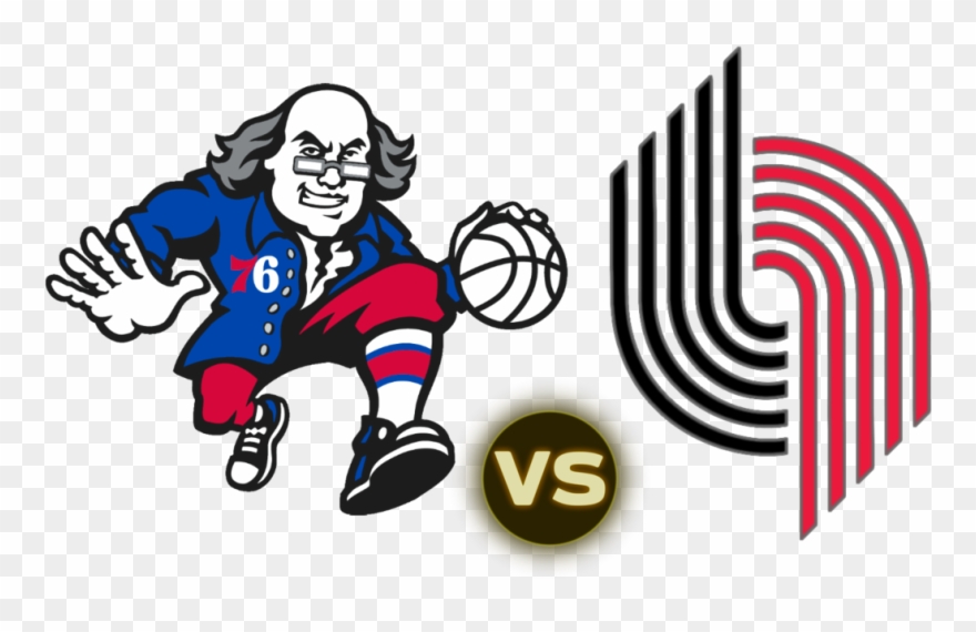 The Sixers' Ben Franklin Logo - Philadelphia 76ers Ben Franklin Logo Clipart