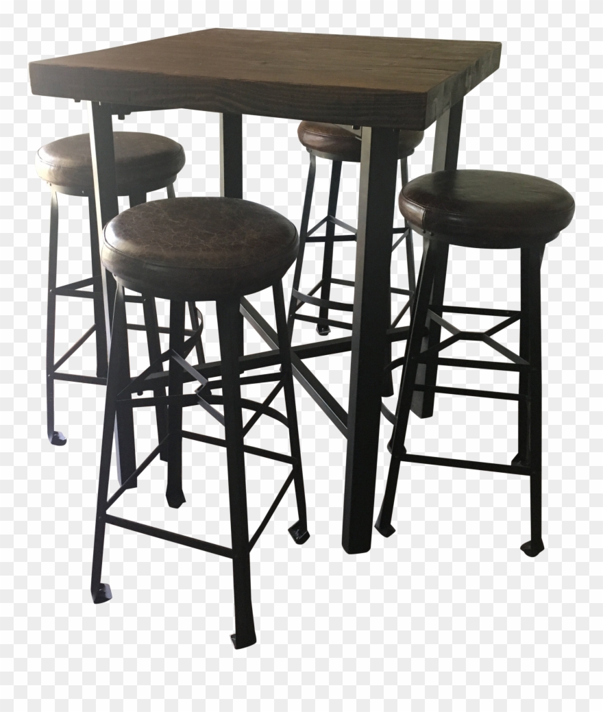 Industrial Bar Stools - Bar Stool Clipart
