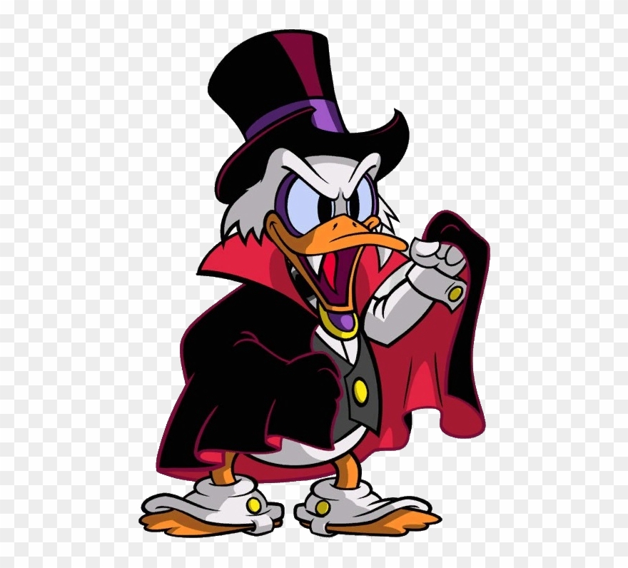 Count Dracula Duck - Drake Von Vladstone Clipart