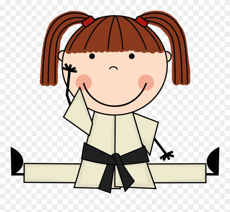 Mixed Martial Arts Clipart Boy - Kids Writing Clipart - Png Download