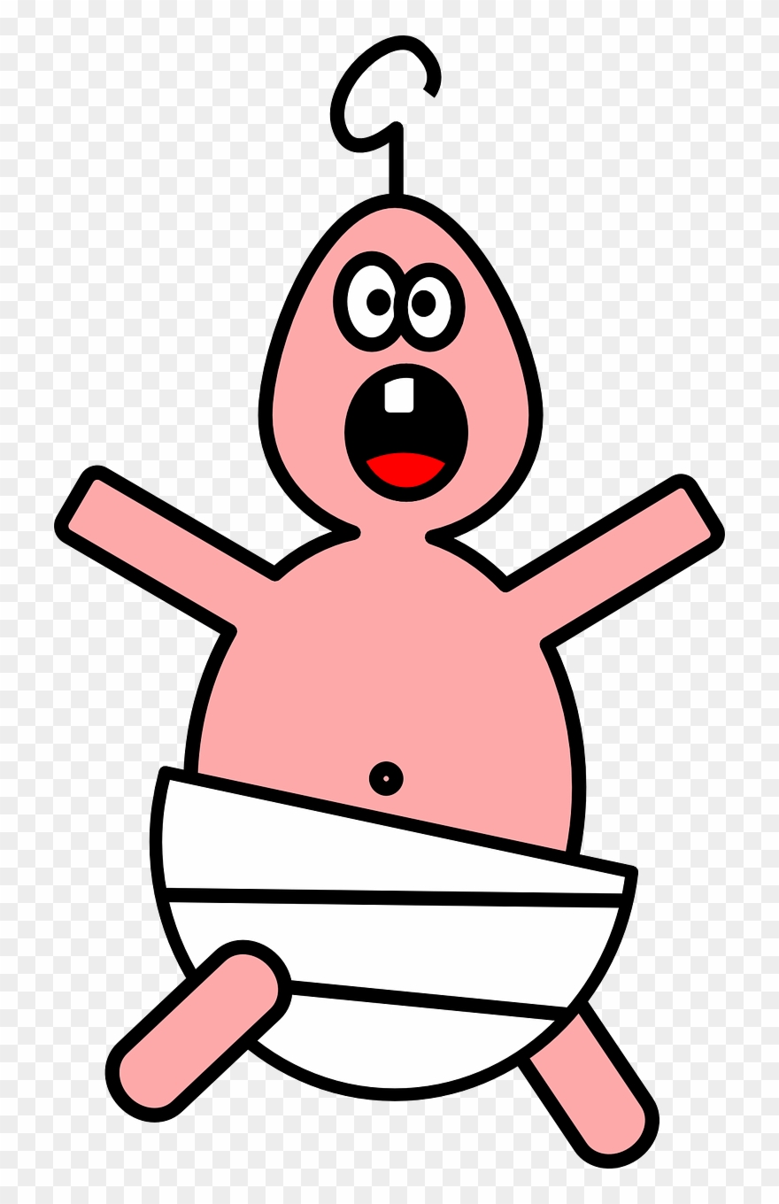 J'ai Testé Les Couches Lavables Bamboolik - Cartoon Baby Clipart