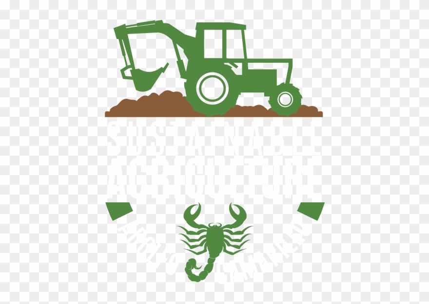 Sustainable Agriculture - Tractor Clipart