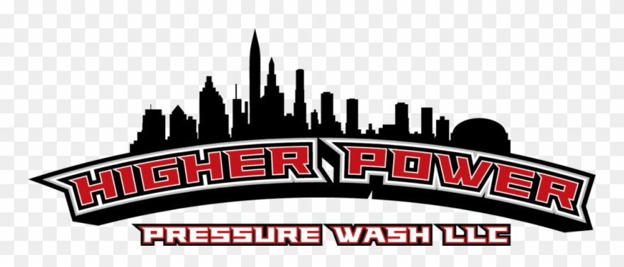 Higher Power Pressure Wash - Skyline Clipart
