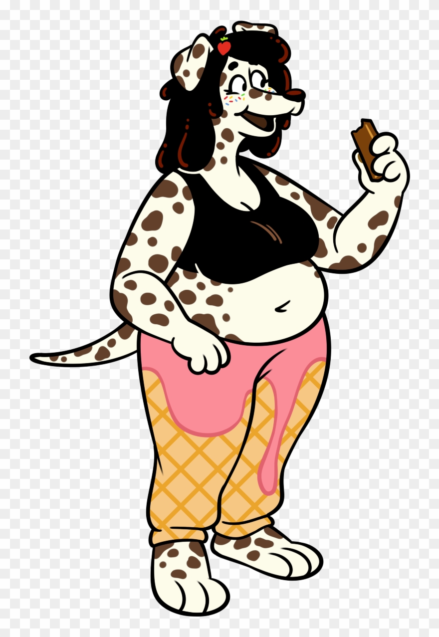 Meet Cici, The Cookies N' Cream Dalmatian Clipart