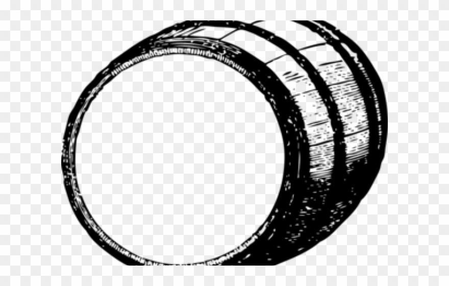 Banner Transparent X Dumielauxepices Net - Black And White Whiskey Barrel Clipart