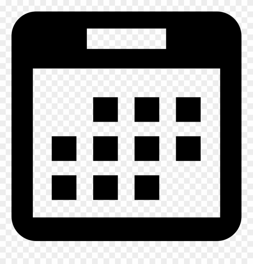 Events Calendar Comments - Events Icon White Png Clipart