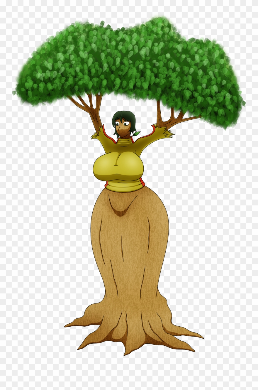 Tree Hugger - Anime Clipart