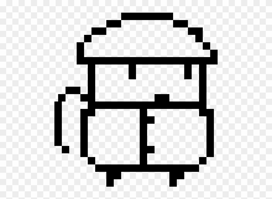Demolition Worker - Pixel Art Champignon Mario Clipart
