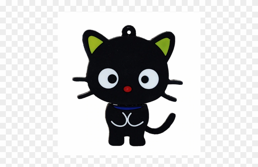 Pen Drive Con Forma De Gato Negro Estilo Cartoon Con - Usb Flash Drive Clipart