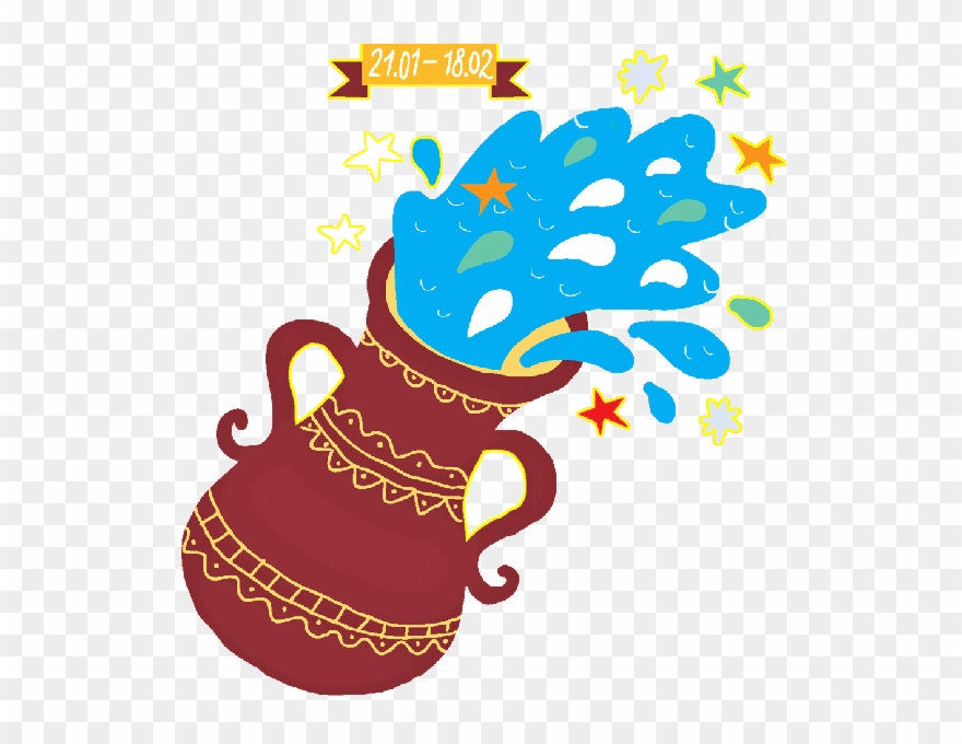 Free Aquarius Daily Horoscope - Aquarius Clipart