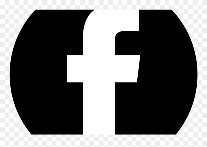 Facebook Black Circle Clipart