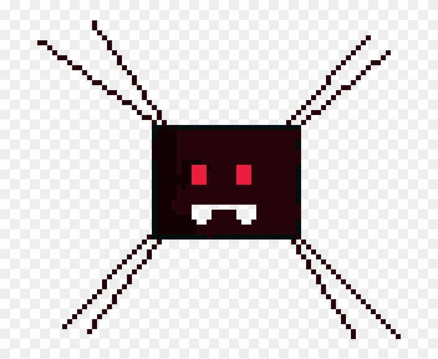 пиксельный паук