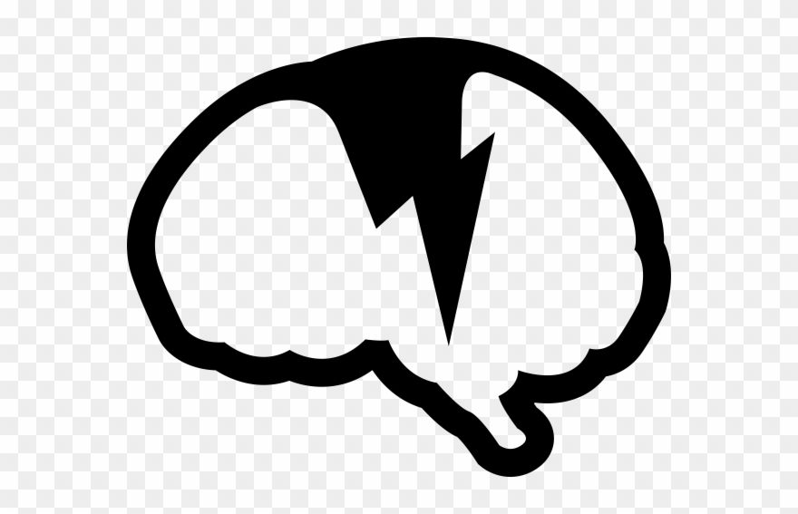 Brainstorm Rubber Stamp - Symptom Clipart