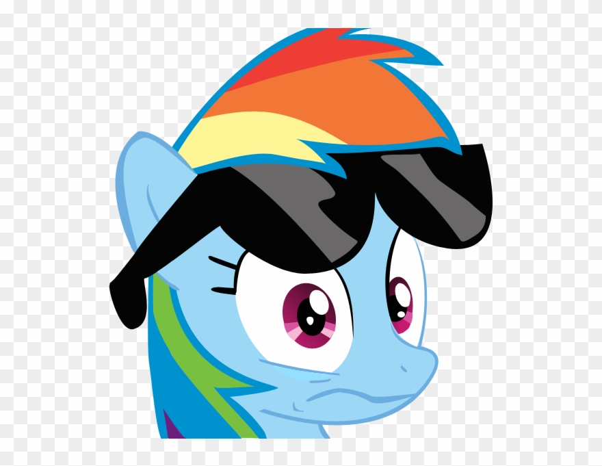 Hypnosis - Rainbow Dash Wtf Face Clipart