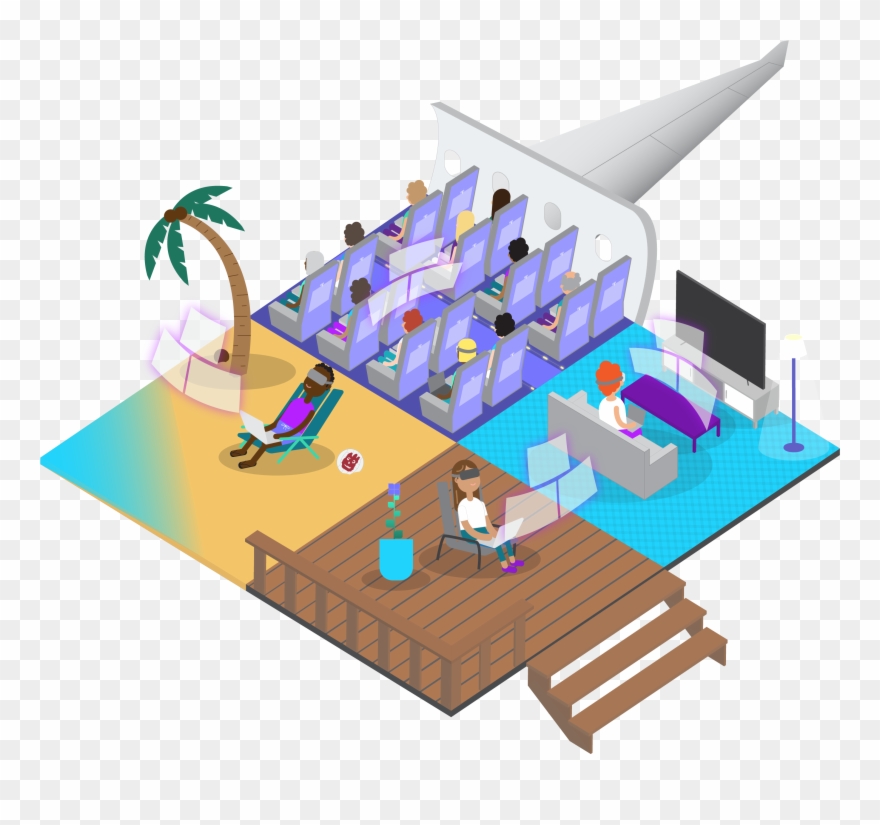 Do More With A Vr Workspace - Illustration Clipart