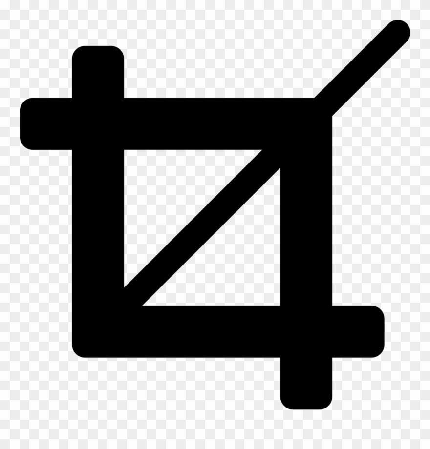 Crop Png Free Download Onlinewebfonts Com File - Crop Icon Png Clipart