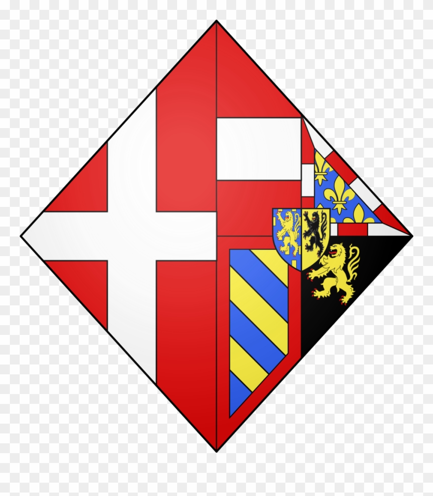 Coat Of Arms Of Margaret Of Austria - Margaret Of Austria, Duchess Of Savoy Clipart