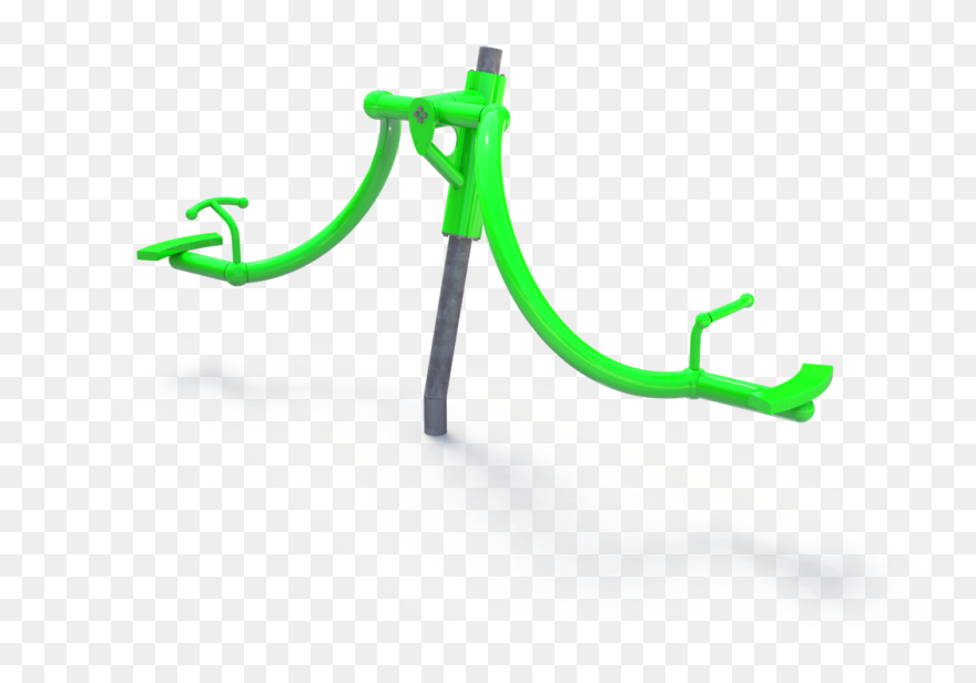 Jungle & Ruins Seesaw - Illustration Clipart