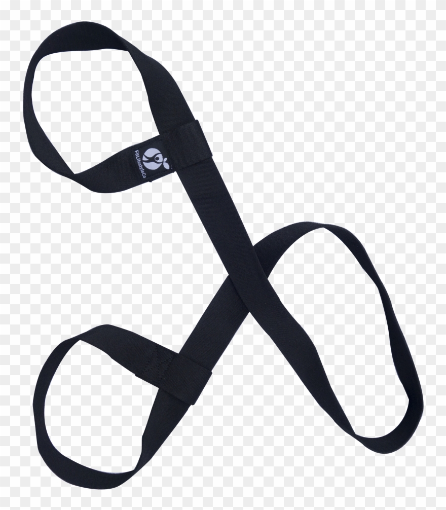 Yoga Mat Strap - Yoga Mat Strap Black Clipart