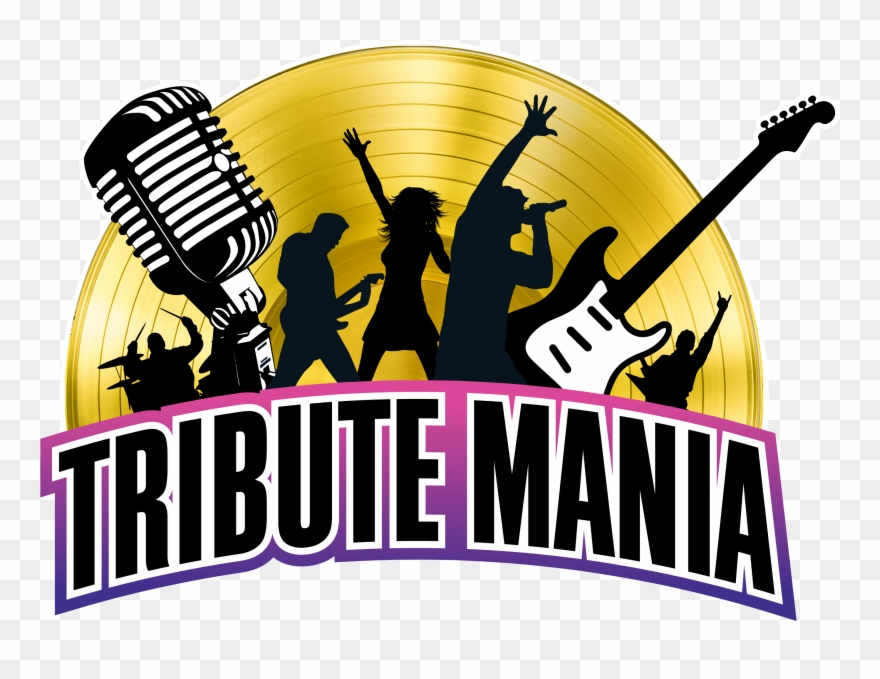 Tributemania Logo Whtline - Tribute Mania Clipart