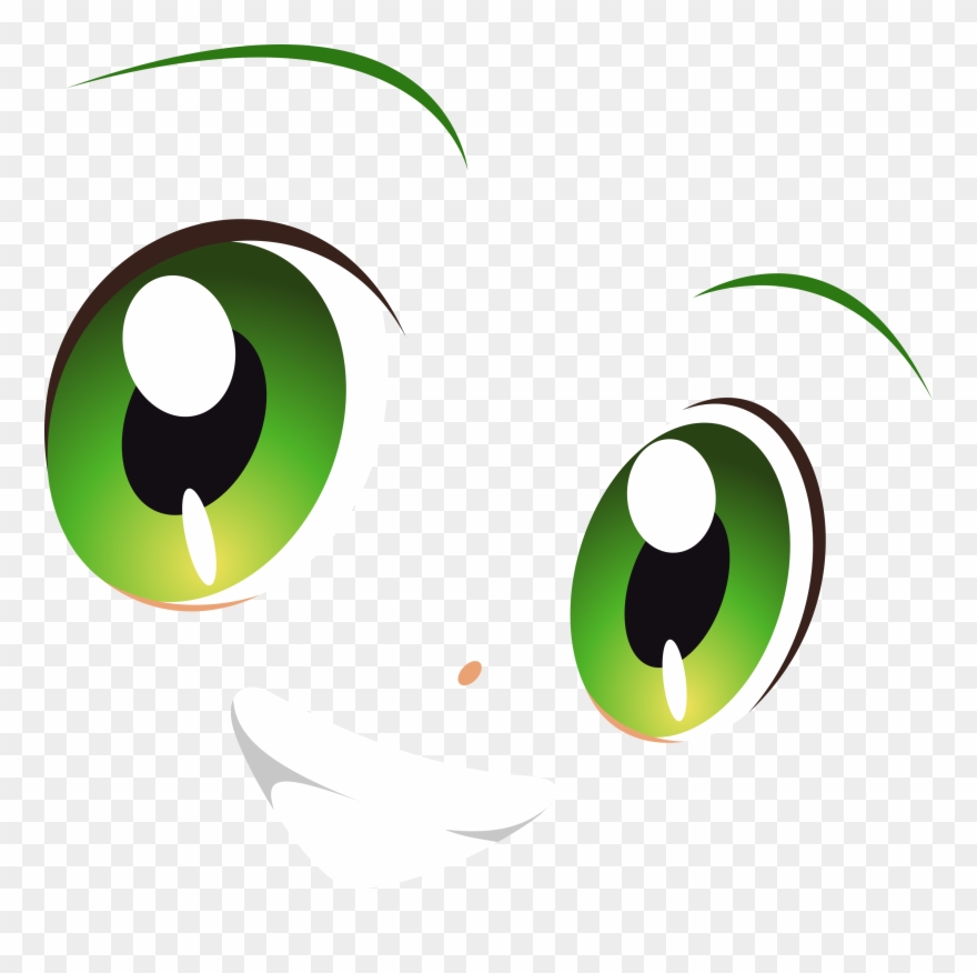 Transparent Stock Green Eyes Smile Yotsuba By Carionto - Eyes Smile Png Clipart