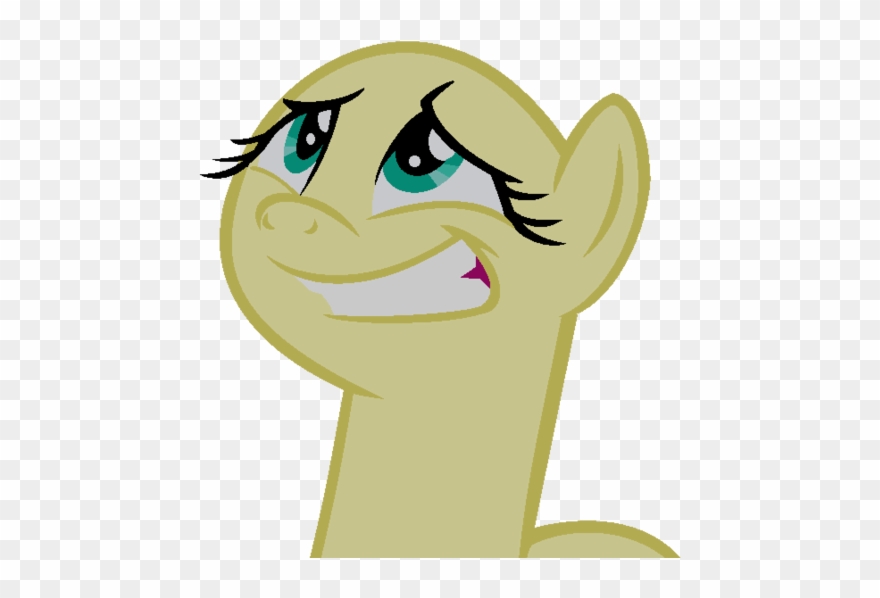 Drawn Smile Nervous Smile - 彩虹 小 馬 柔 柔 Clipart