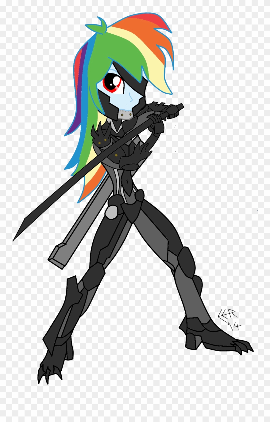 Cyborg Clipart Raiden - Metal Gear Rising: Revengeance - Png Download