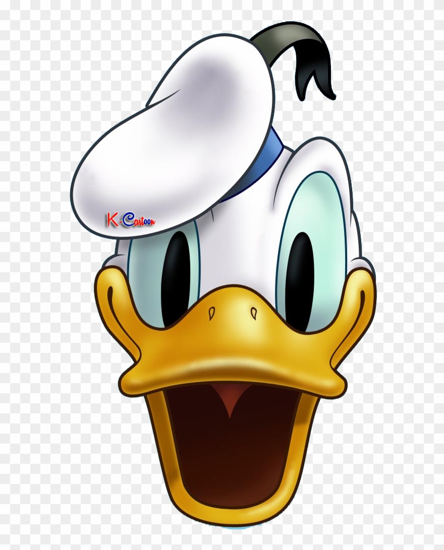 Donald Duck Head Vector Png - Donald Duck Clipart