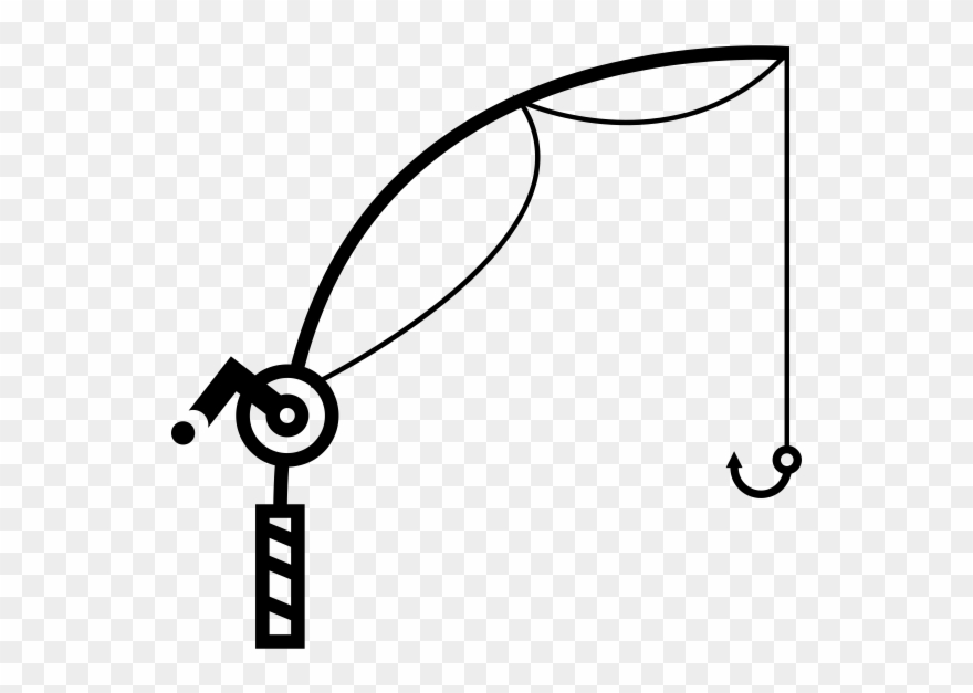Carp Tackle - Caña De Pescar Para Dibujar Clipart