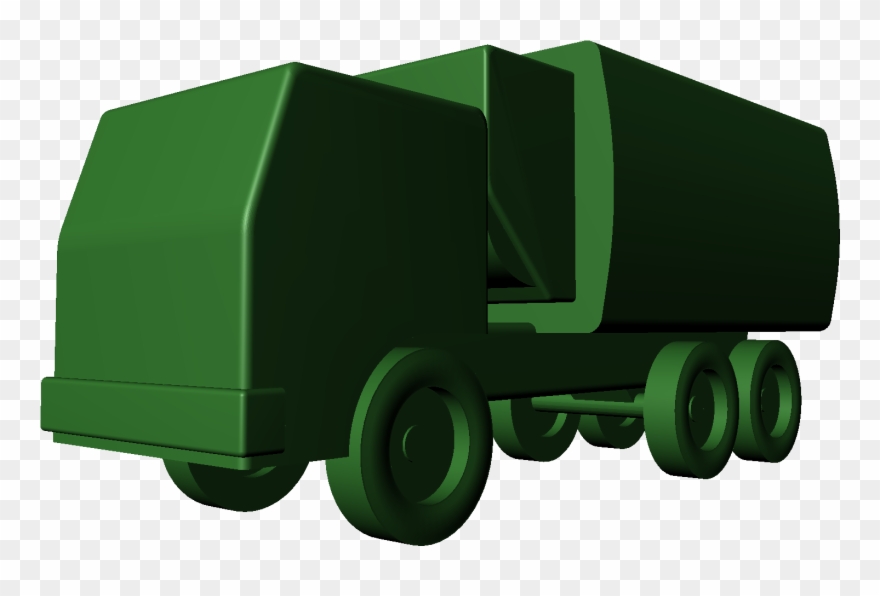 The Garbage - Semi-trailer Truck Clipart