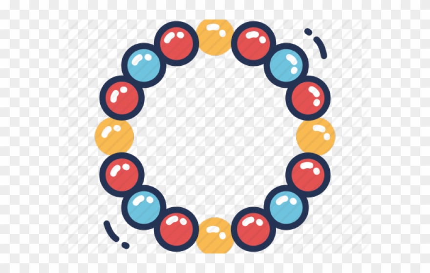 Jewelry Clipart Bead Necklace - Fashion - Png Download