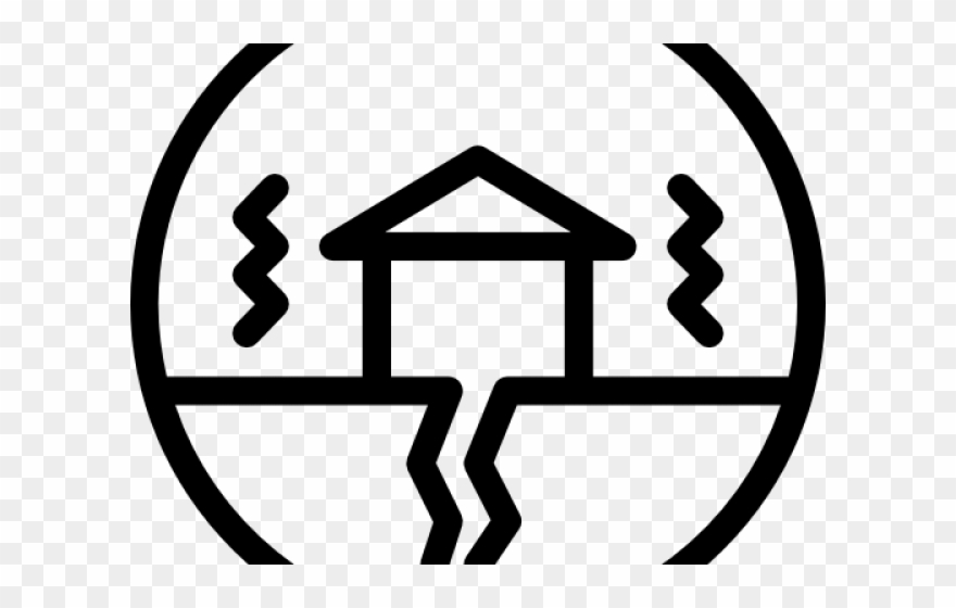 Earthquake Clipart Transparent - Icon Disaster Png White