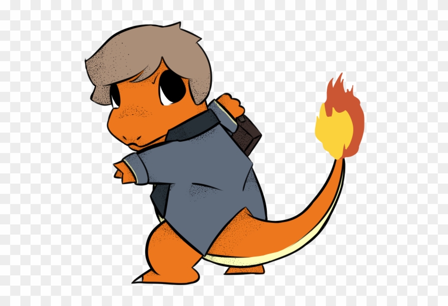 Newt Scharmander - Charmander Clipart