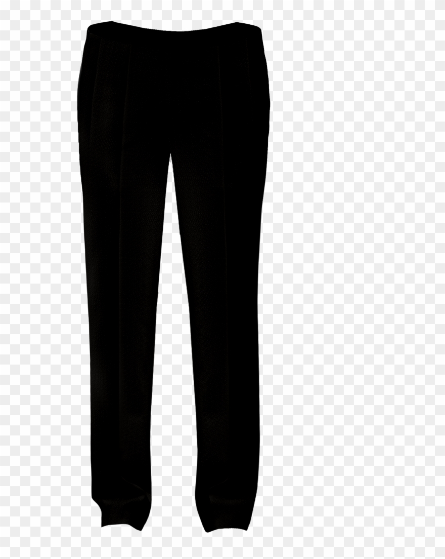 Vector Royalty Free Stock Black Classic Trousers - Trousers Clipart