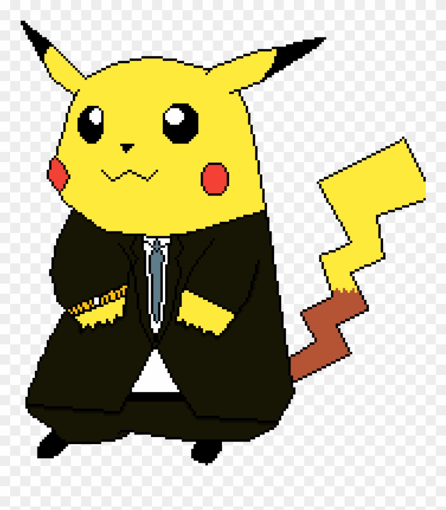 Pikachu In A Tuxedo - Tuxedo Pikachu Clipart