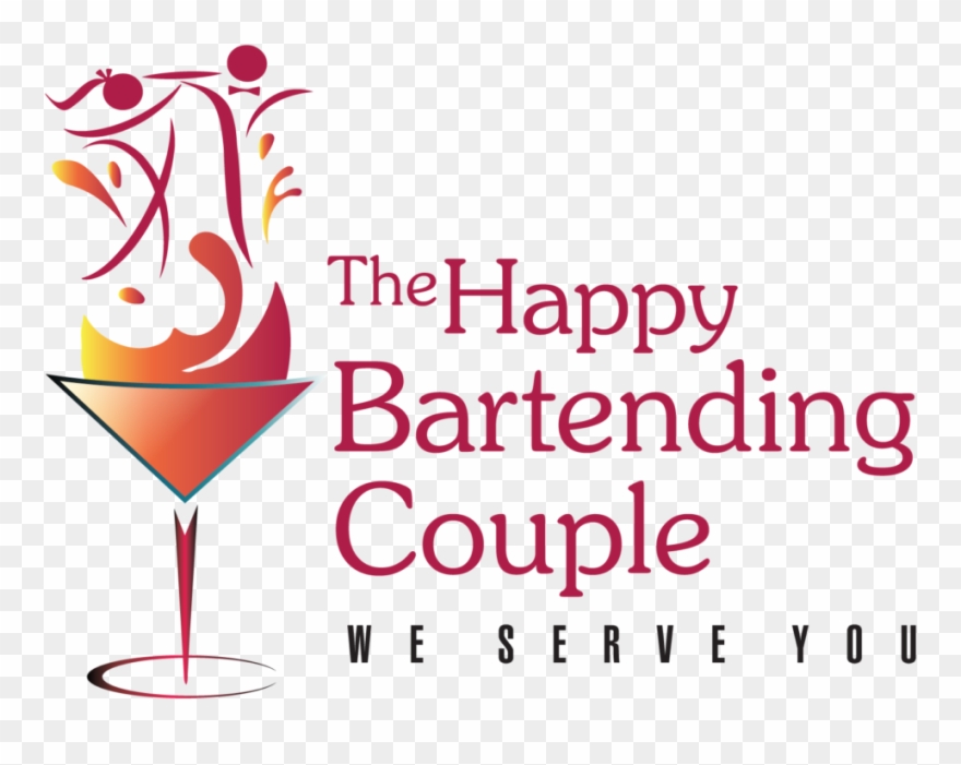 The Happy Bartending Couple Final-01 Clipart