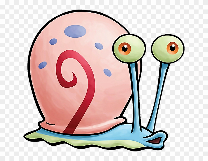 Spongebob Spongebobsquarepants Spongebobmeme Gary Garyt - Gary The Snail Clipart - Png Download