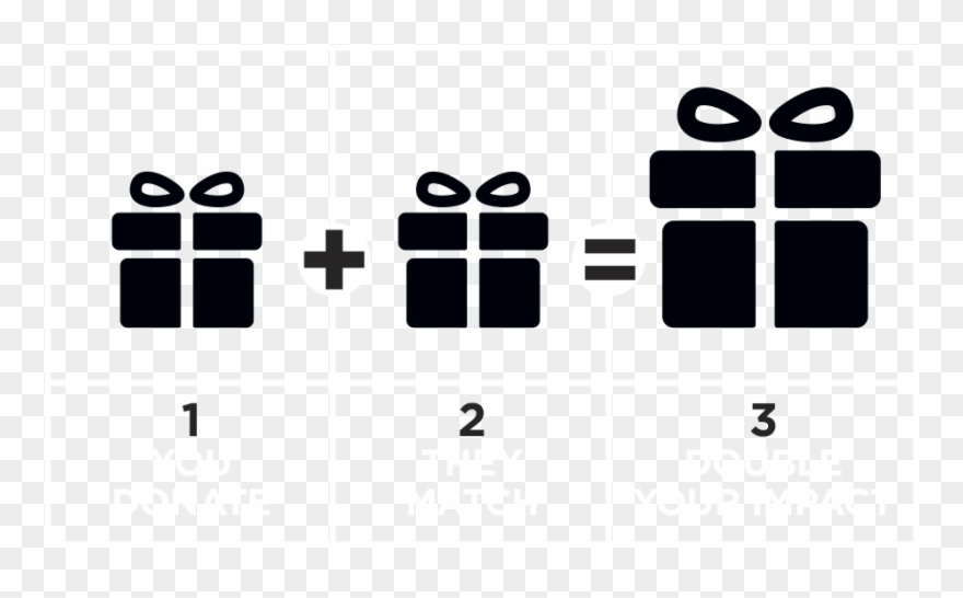 You Donate, They Match, Double Your Impact - Atlanta Mission Clipart