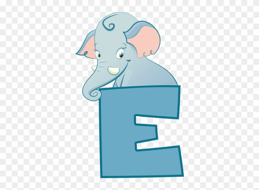 E Wall Adhesive Letters For Kids Rooms - Adhesive Clipart