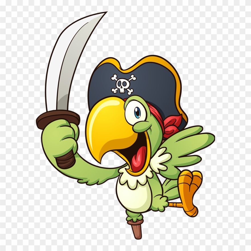 Фото, Автор Soloveika На Яндекс - Cartoon Pirate Parrot Clipart