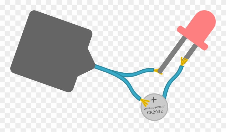 Test Your Mats With A Battery And An Led, By Using Clipart