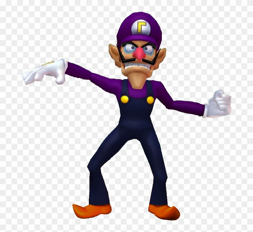 Me Irl - Mario Party 5 Waluigi Clipart