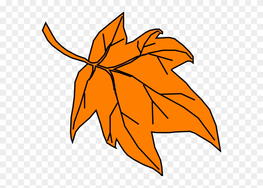 Cartoon Clip Art Fall Leaves - Png Download