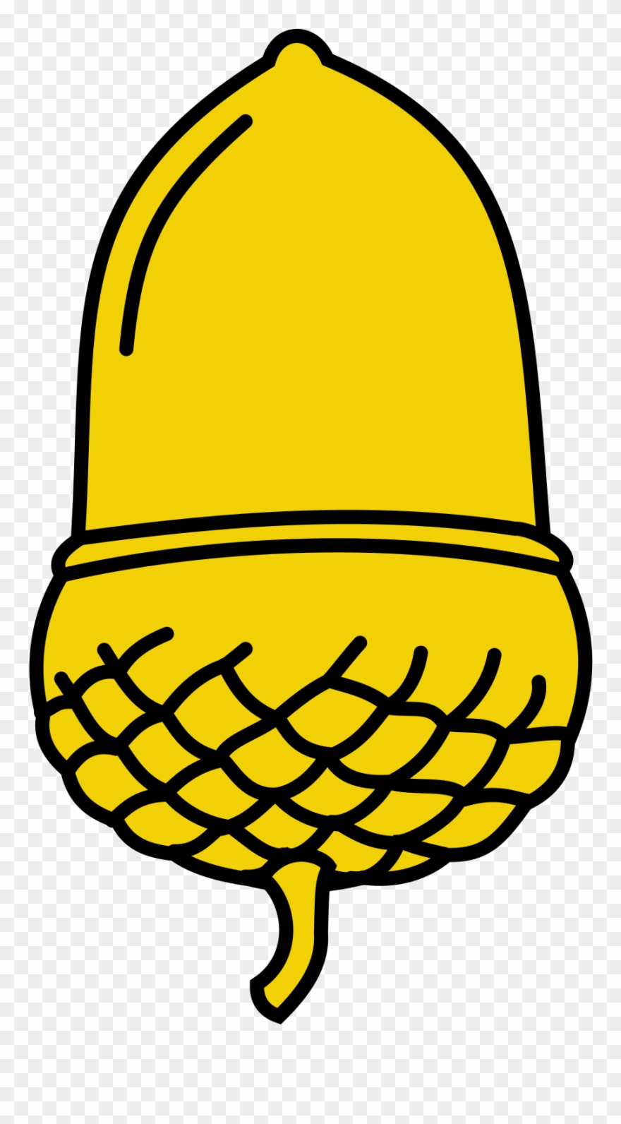 Acorn Svg Heraldry - Acorn Heraldry Clipart