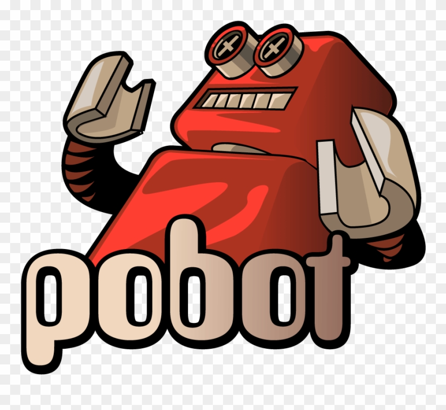 Pobot-transparent - - Robot Clipart