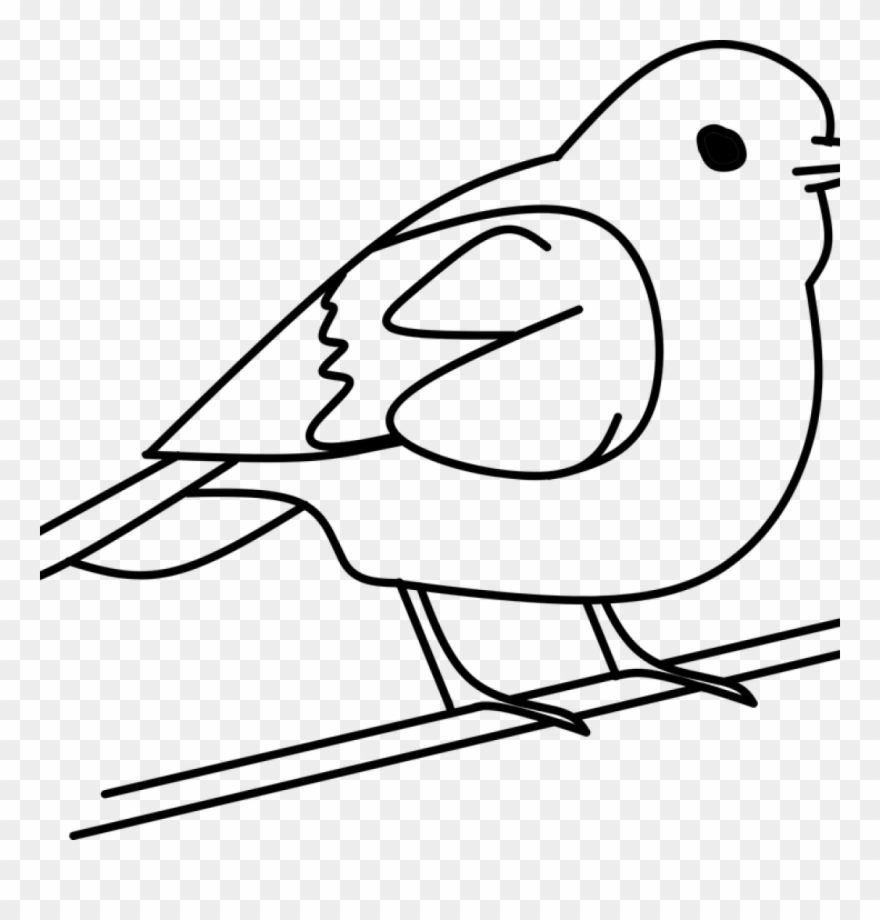 Three Birds Source - Clip Art Black And White Bird - Png Download
