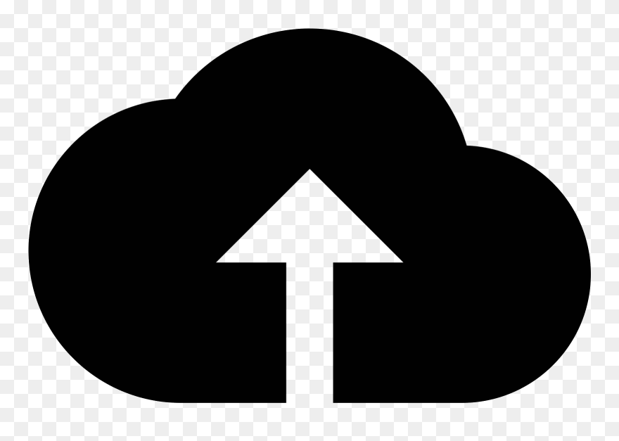 Upload To Cloud Icon - Icon Clipart